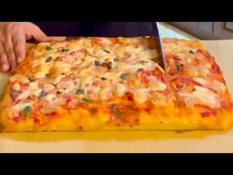 Focaccia Margherita 😍