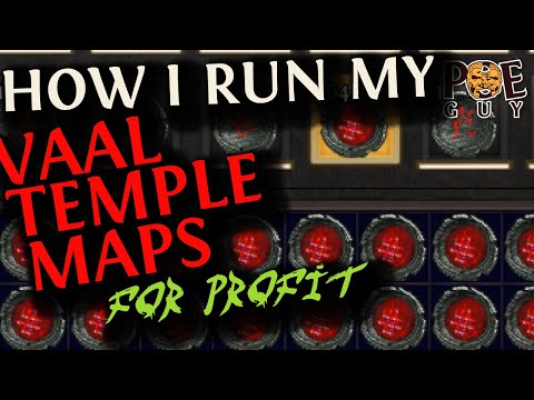 PoE 3.27 - VAAL TEMPLE MAP FARM // What to expect & how to do them properly.