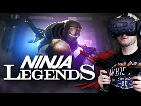 BEST NINJA GAME IN VR? | Ninja Legends Gameplay (HTC Vive VR)