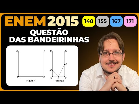 ENEM 2015 || Geometria Plana || Uma família fez uma festa de aniversário e enfeitou o local da festa