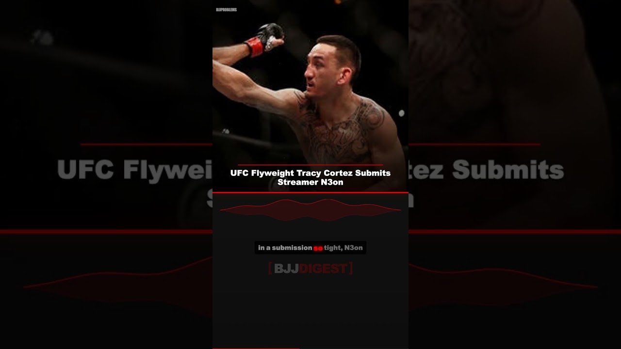 UFC Flyweight Tracy Cortez Submits Streamer N3on #Shorts