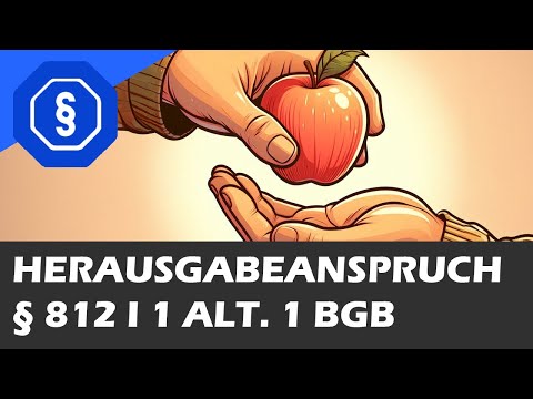 Claim for return, § 812 I 1 Alt. 1 - BGB AT 17