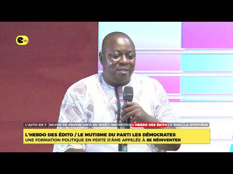 L'hebdo/le mutisme du parti les démocrates