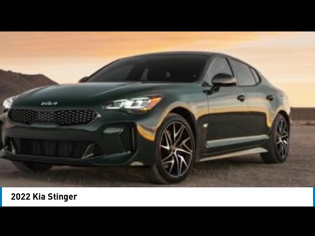 2022 Kia Stinger GT Limited | HEATED & COOLED SEATS | SUNROOF in Cars & Trucks in Strathcona County