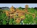 How To Make A TREEHOUSE KINGDOM In Minecraft