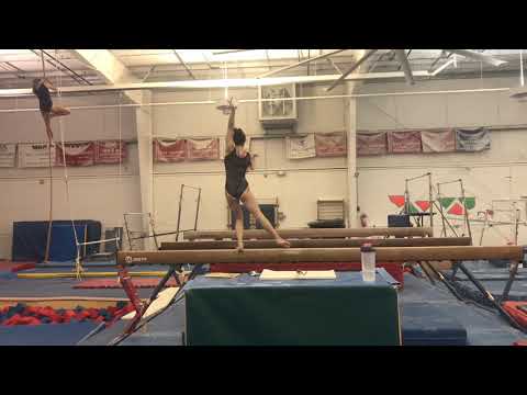 Beam - various skills Isabella Steckel (Class of 2020) 10/26/18 Level 10