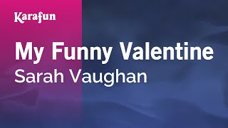 Karaoke My Funny Valentine - Sarah Vaughan *