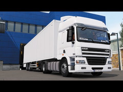 ETS2 1.32 open beta DAF CF85  Olsztyn - Bialystok