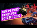 PlayStation Plus Games Announced for October  -  IGN Daily Fix