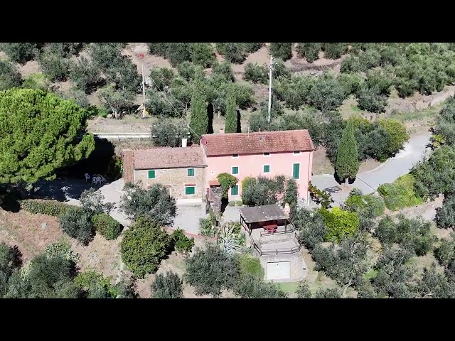 LAMPORECCHIO, CASOLARE PANORAMICO CON GIARDINO, DIVISO IN DUE UNITA' IMMOBILIARI D1