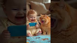 Download lagu Bayi Ketawa Lihat Video Kentut! 😂👶 #Shorts #BabyLaugh mp3