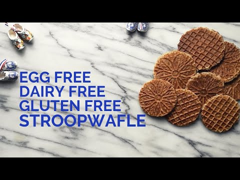 No flour Stroopwafel! Crispy, chewy and decadent!