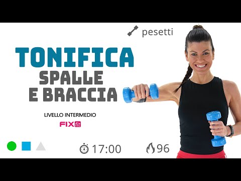 Braccia Toniche e Snelle: Esercizi A Casa Con Pesetti