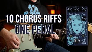 Video thumbnail for Top 10 Chorus Riffs | Walrus Audio Julia Analog Chorus (Pedal Demo) by Let's Play All