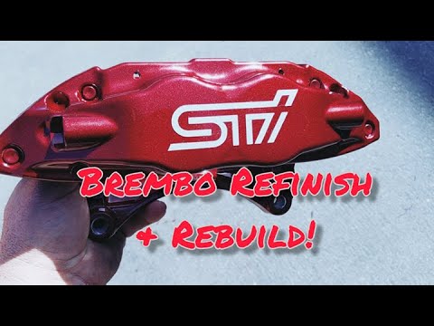 Unknown Coatings - Ep 63 - Powder Coating STi Brembos with rebuild