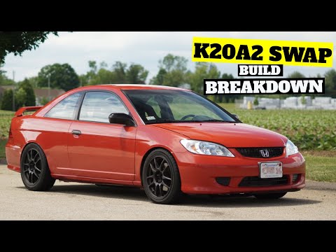 K20A2 Swapped Honda Civic EM2 // Build Breakdown