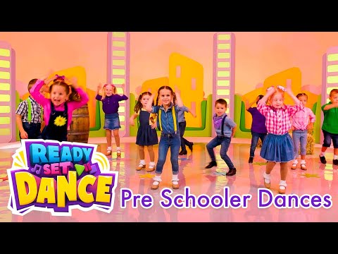 PRESCHOOL DANCES | Heel Toe Hoedown Tap Dance | Kids Tap Dancing Video | Ready Set Dance