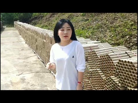 SuperFireworks production in Liuyang