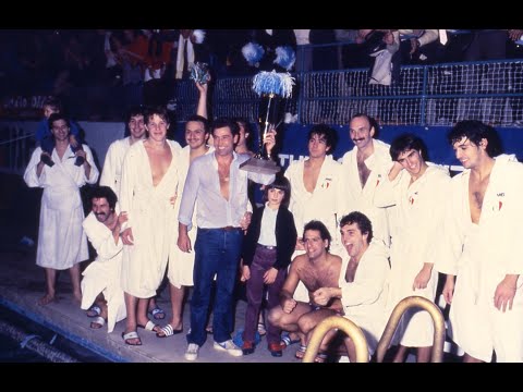 Recco Stefanel 8 Alphen 5 (8-10) Final Europa Cup 1983 Full Game & Pictures, water polo