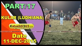 (13) Kular ( Ludhiana) Kabaddi Tournament 11 Dec 2015