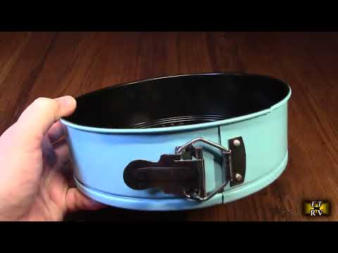 Zulay Premium 8" Nonstick Spring-form Pan with Removable Bottom - Leak-Proof Cake Pan (Blue) REVIEW