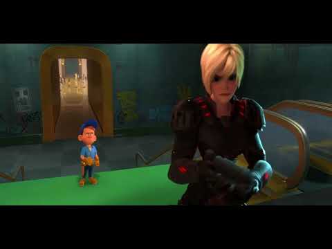 Wreck It Ralph - Felix goes with Calhoun