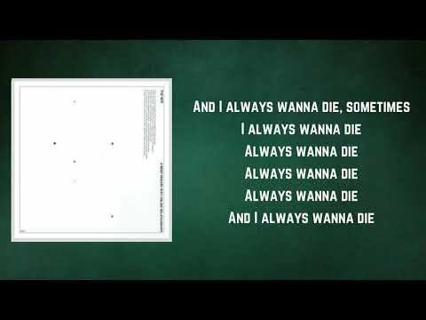 The 1975 I Always Wanna Die Sometimes
