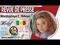 Revue de Presse Wolof Zik FM :   Vendredi 03 avril 2026 avec Mantoulaye Thioub Ndoye