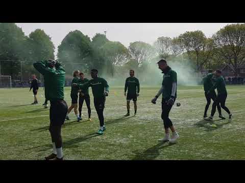 REPORTAGE | Laatste training Fortuna voor kampioenswedstrijd