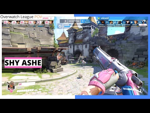 SHY ASHE POV | Summer Showdown - Spark vs Valiant | OWL Season 2021 Week 11