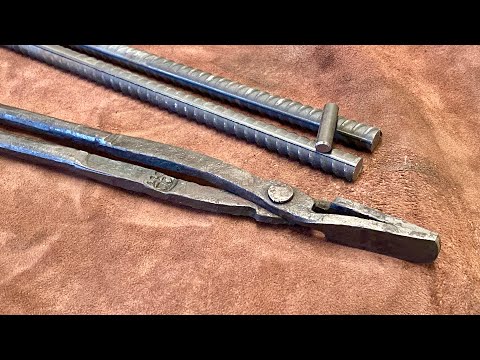 Forja tus primeras tenazas paso a paso, fáciles para empezar