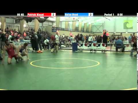 86 KG Patrick Kissel vs  Nolan Boyd