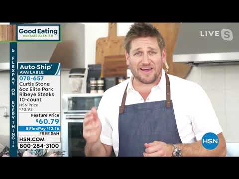 Curtis Stone 6 oz. Elite Pork Ribeye Steaks 10count