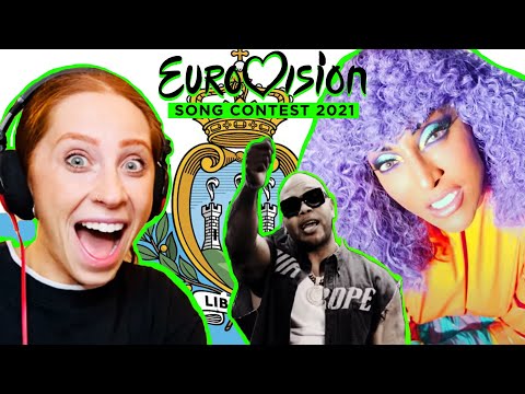 FLO RIDA IS COMING TO EUROVISION 2021 // REACTING TO SAN MARINO // ADRENALINA // SENHIT