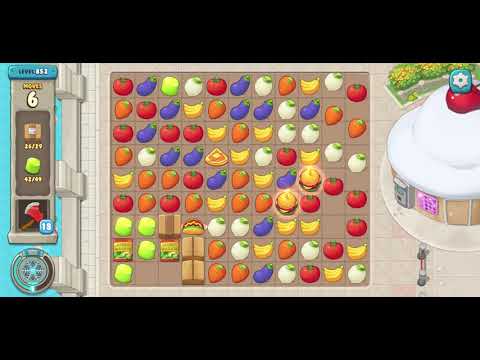 We Bare Bears Match3 Repairs Level 852 - No Boosters