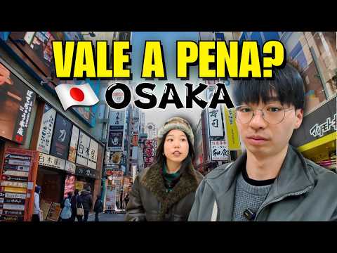 Quanto custa viajar para OSAKA? | Valores reais no Japão