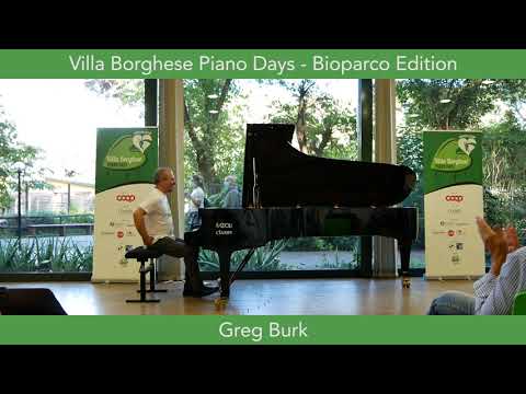Greg Burk per Villa Borghese Piano Days - Bioparco Edition