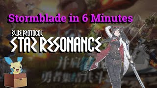The Stormblade Class in 6 Minutes -- Blue Protocol Star Resonance