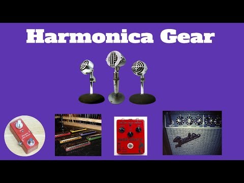 harmonica gear: mics, amps, pedals, harps, accessories!