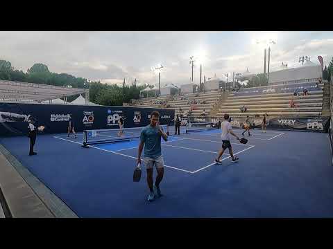 05/19 - 2023 Atlanta Open-Men's Pro Doubles: Johnson, Frazier -vs- Tardio, Garnett / Game 1