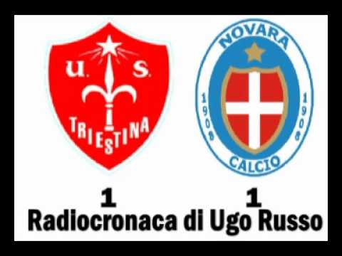 Ugo Russo in Triestina-Novara 1-1 (24/1/2011) Radiocronaca da Radio 1 RAI