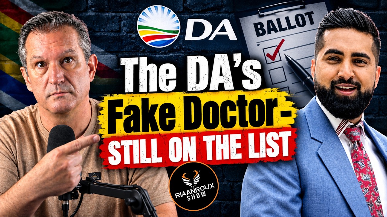 DA’s “fake doctor” councillor sits at number 4 while the party’s own breach finding stays unresolved