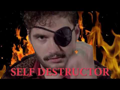 The Painted Hands Self Destructor (OFFICIAL MUSIC VIDEO)