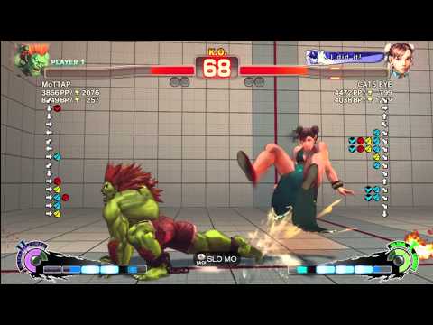 MoTTAP (Blanka) vs. Haneyama (Chun-Li) - SSF4 AE 2012 Ranked Match
