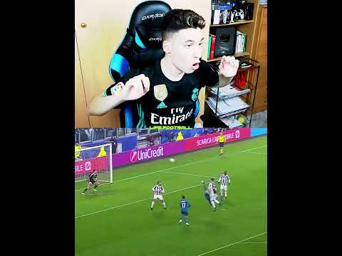 A Real Madrid Fan's Reaction To Ronaldo's Bicycle Kick🤩🤯 