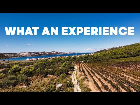 Wonderful NOVALJA FIELD on the island of PAG, CROATIA | Cycling with Bikademy Novalja Study