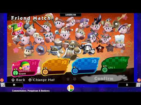Chino (Whip/Hammer) vs Pengairxan (Dedede/Artist) - Kirby Fighters India Tournament #13