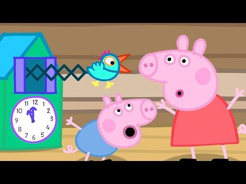 Peppa Pig Português Brasil | O relógio cuco 🐦 | HD | Desenhos Animados