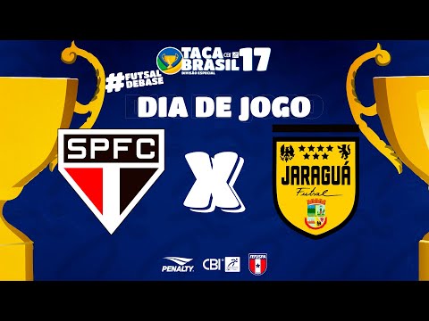 Taça Brasil CBI Sub 17 Masc. Especial | São Paulo x Jaraguá Futsal | 3ª Rodada | Ao Vivo