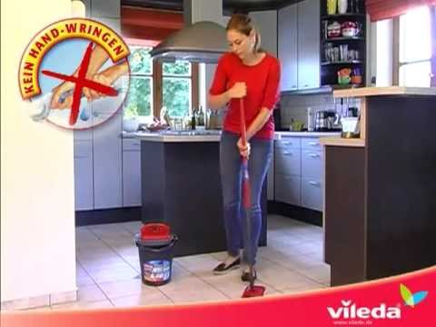 Vileda Ultramat Putzeimer Bodenwischer bei www.ReinigungsBerater.de